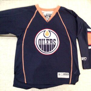 Edmonton Oilers NHL Jersey Youth L/XL Hockey
